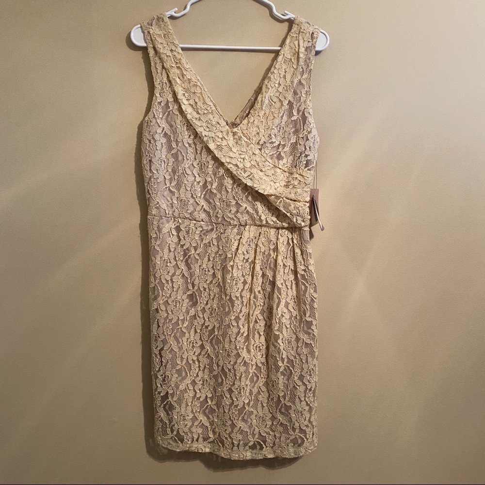 NWT Forever 21 Cream Lace Dress